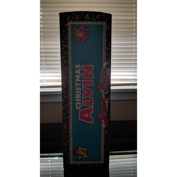 Vintage Alvin and the Chipmunks Christmas Stuffed Plush with Original Box RARE! - Picture 8 of 13